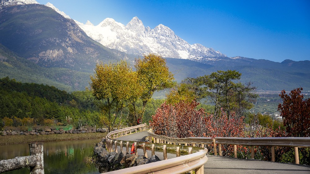 丽江美鲁纳西村：冬天里的一角田园诗